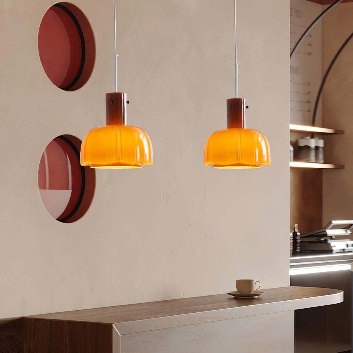 Zentara Suspension contemporaine en verre - Neutralighting