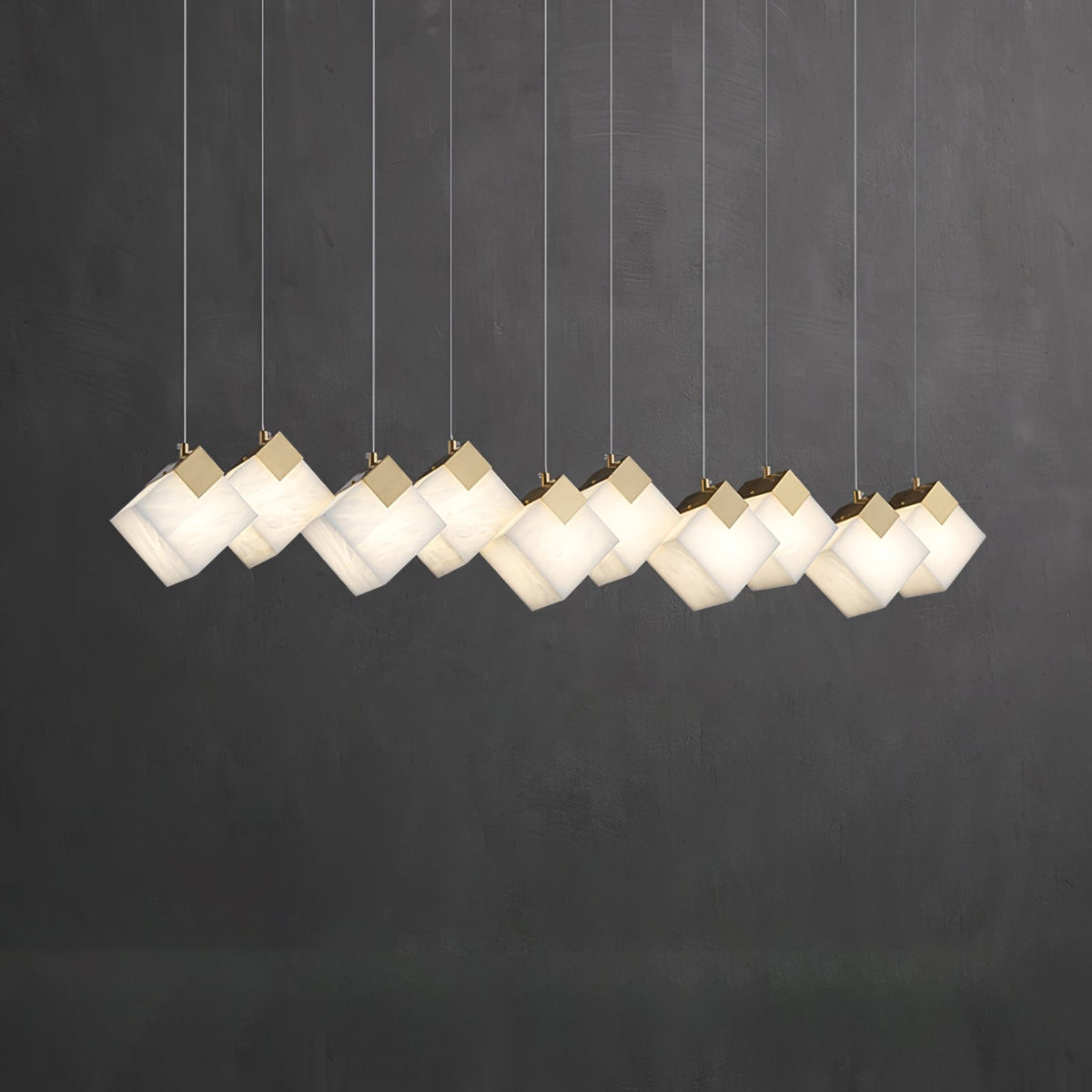 Vevariel Suspension Linéaire en Albâtre - Neutralighting