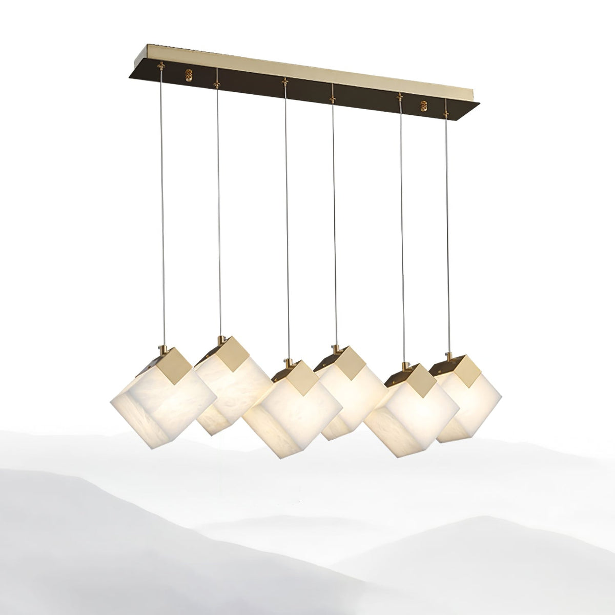 Vevariel Suspension Linéaire en Albâtre - Neutralighting