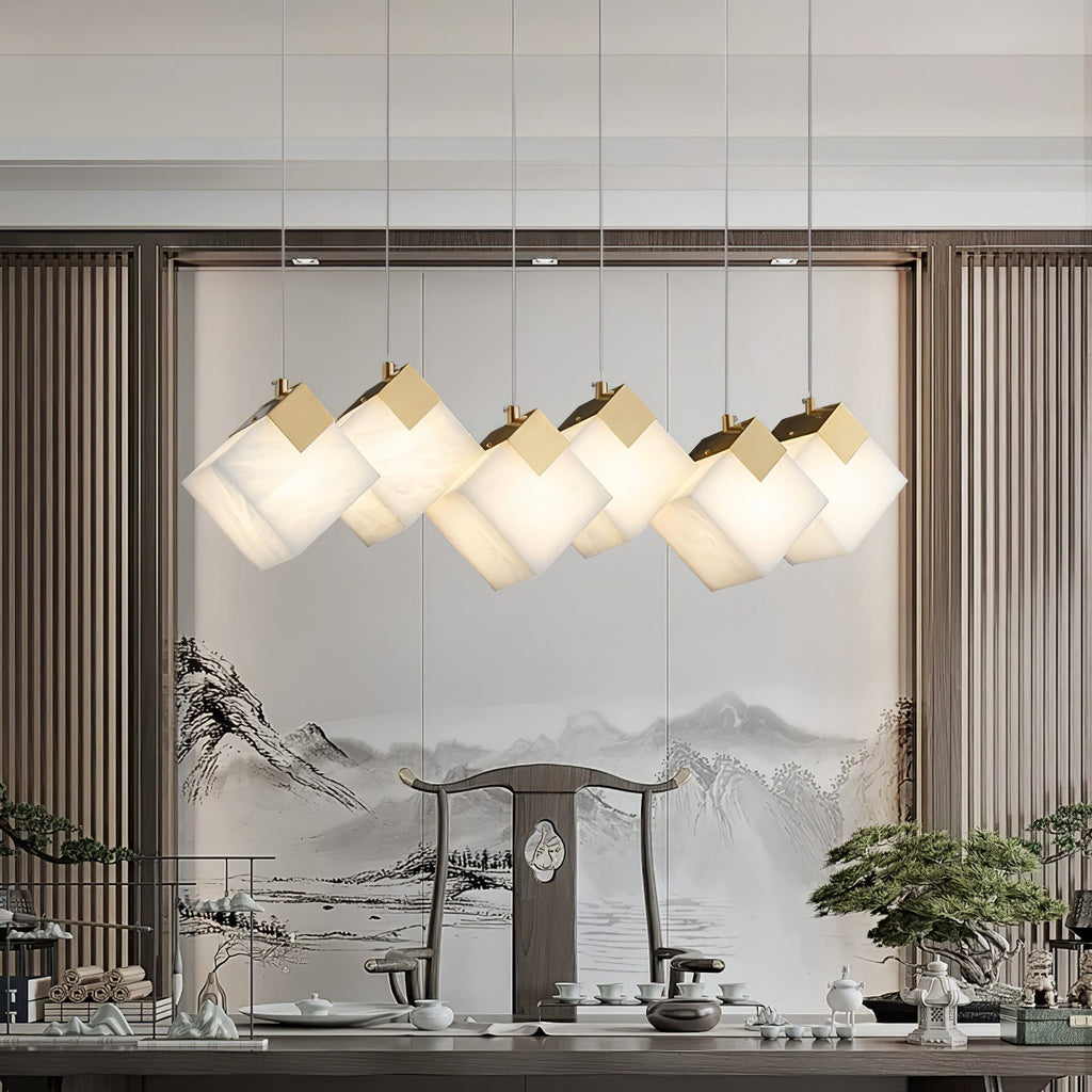 Vevariel Suspension Linéaire en Albâtre - Neutralighting