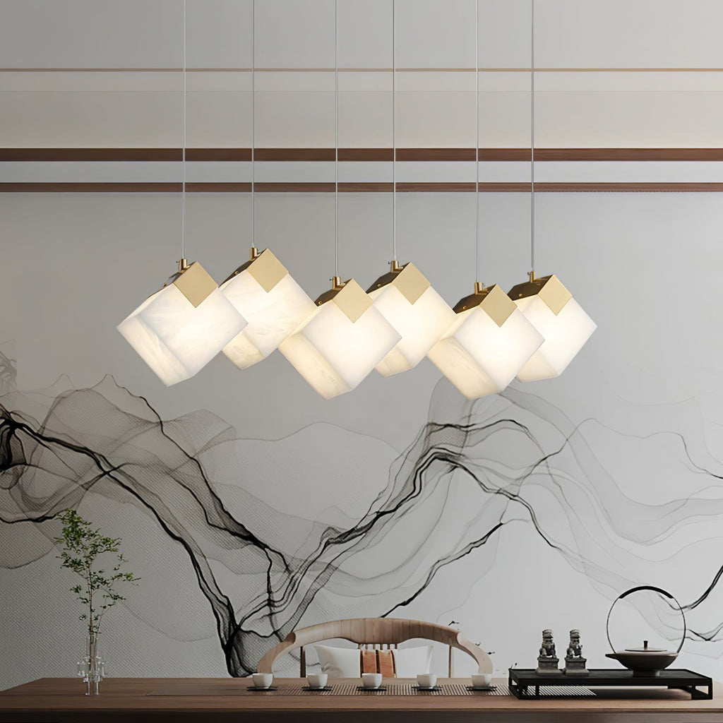 Vevariel Suspension Linéaire en Albâtre - Neutralighting