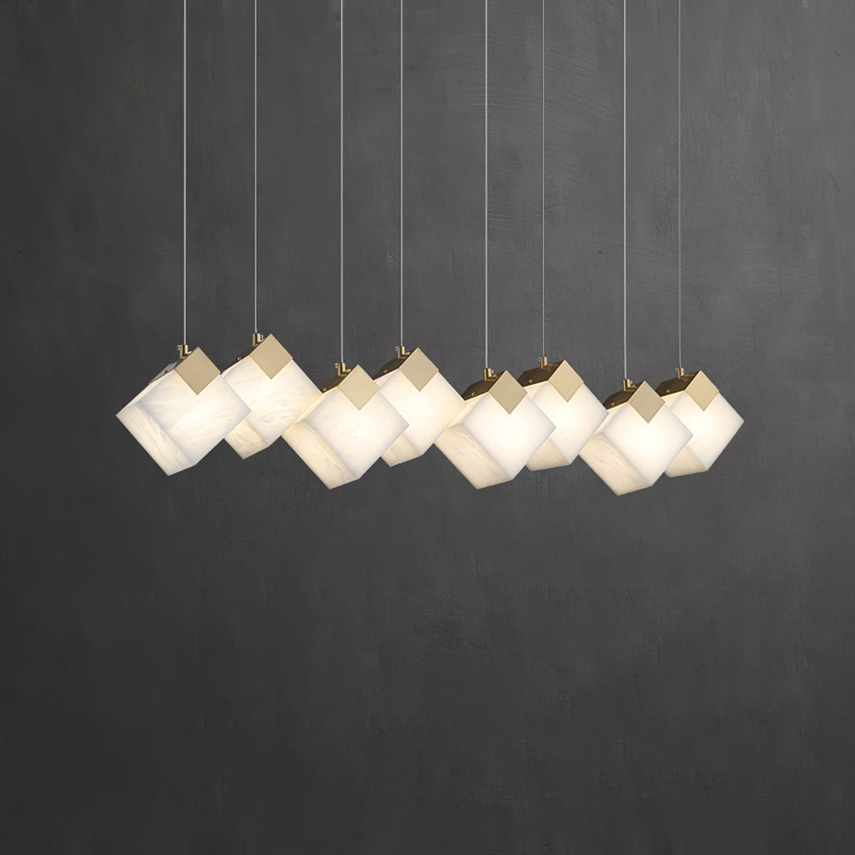 Vevariel Suspension Linéaire en Albâtre - Neutralighting