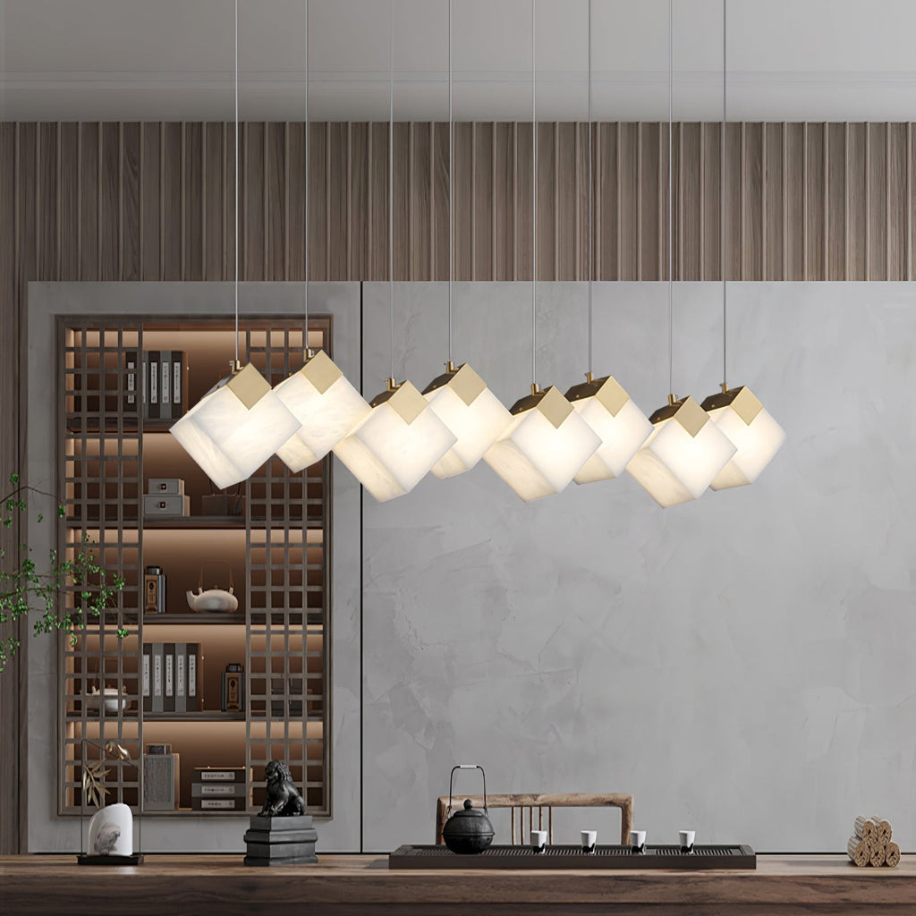Vevariel Suspension Linéaire en Albâtre - Neutralighting