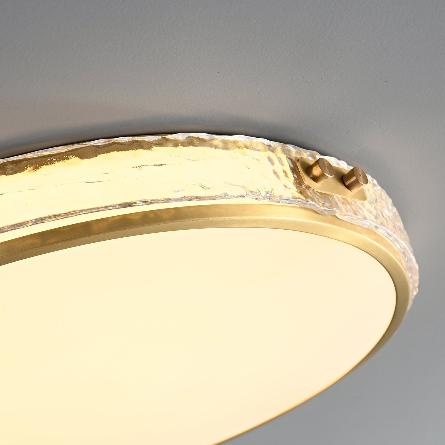 Evvine Lampe Plafonnier en Verre Minimaliste Moderne - Neutralighting