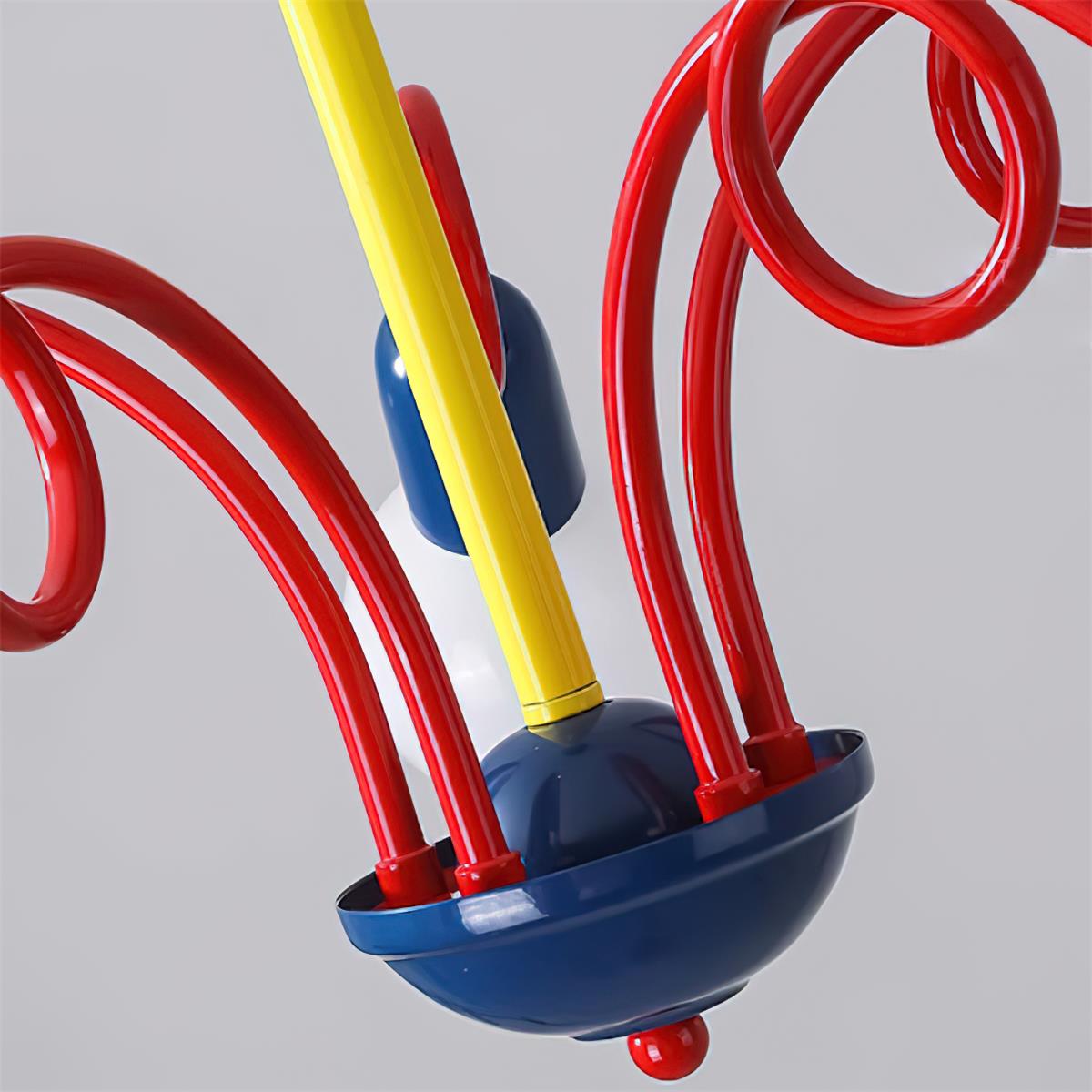 Luminosa Lustre Rouge Bleu Ludique Joyeux - Neutralighting