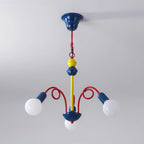 Luminosa Lustre Rouge Bleu Ludique Joyeux - Neutralighting