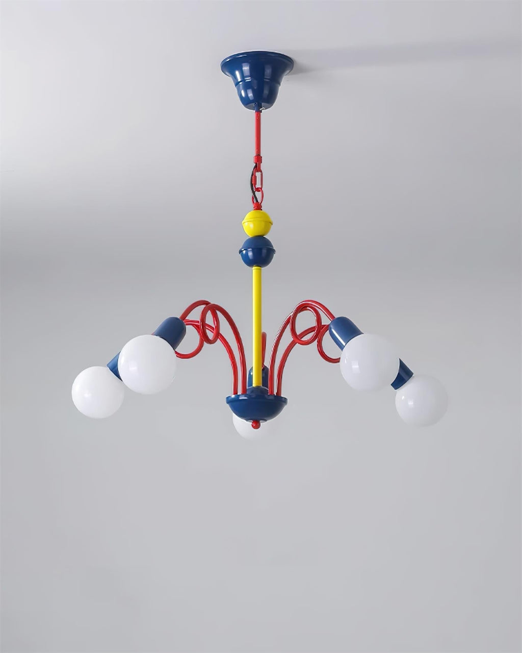 Luminosa Lustre Rouge Bleu Ludique Joyeux - Neutralighting
