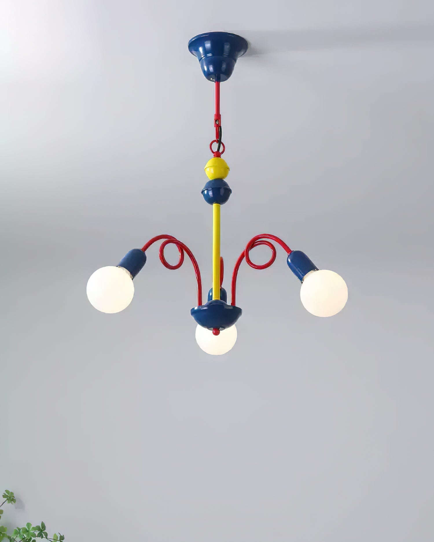 Luminosa Lustre Rouge Bleu Ludique Joyeux - Neutralighting