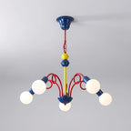Luminosa Lustre Rouge Bleu Ludique Joyeux - Neutralighting