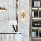 Alorira Applique Murale en Verre Colonne Art Nordique - Neutralighting