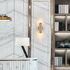 Alorira Applique Murale en Verre Colonne Art Nordique - Neutralighting