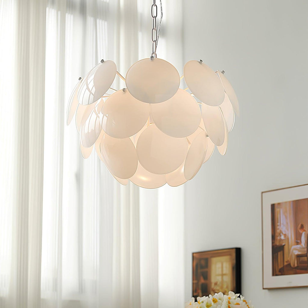 Sophia Minimaliste Verre Lustre - Neutralighting