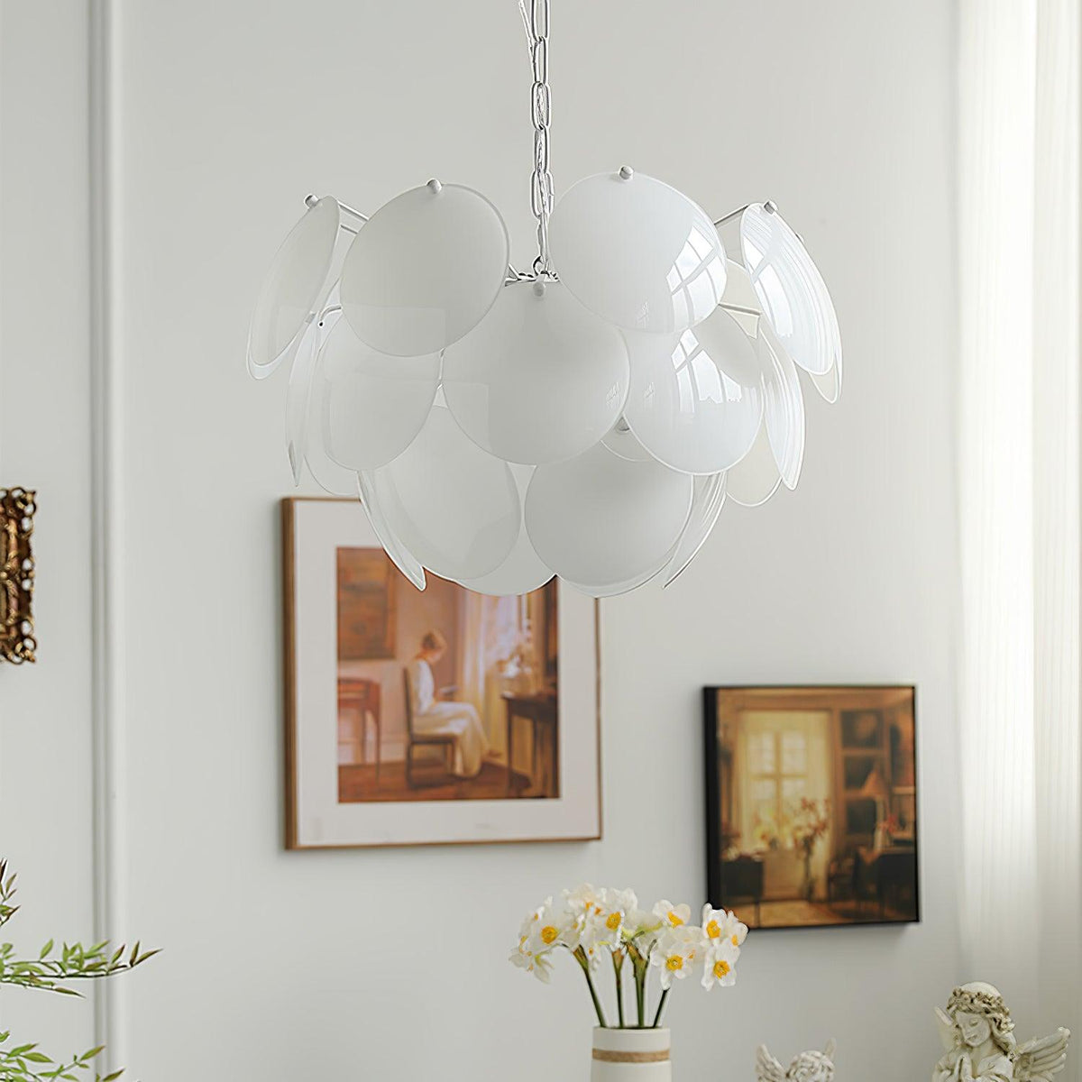 Sophia Minimaliste Verre Lustre - Neutralighting
