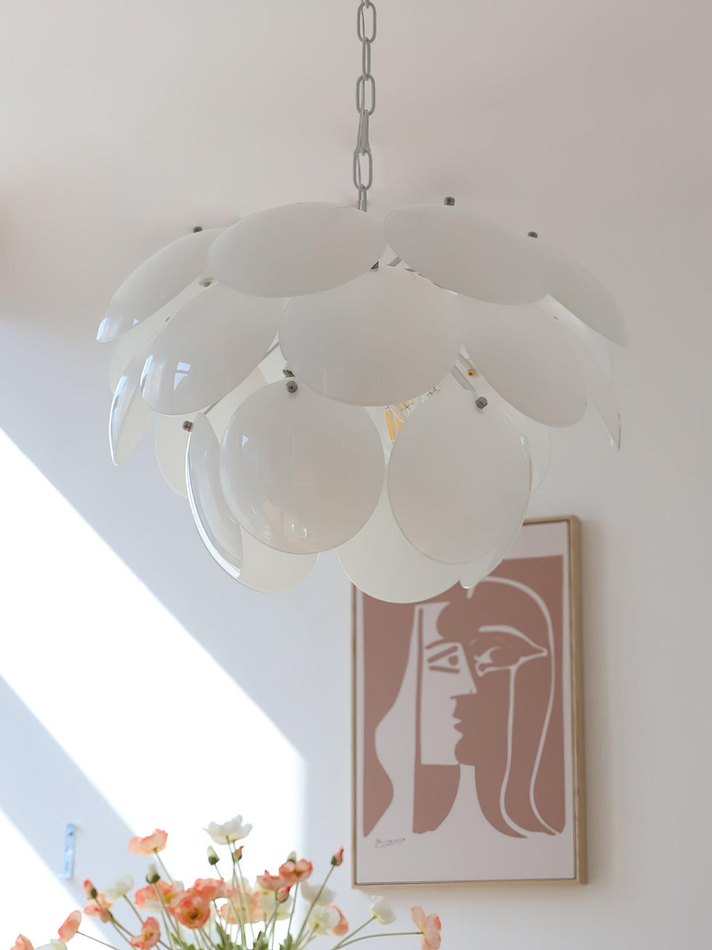 Sophia Minimaliste Verre Lustre - Neutralighting