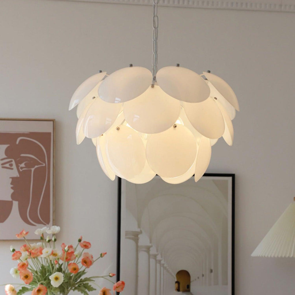 Sophia Minimaliste Verre Lustre - Neutralighting