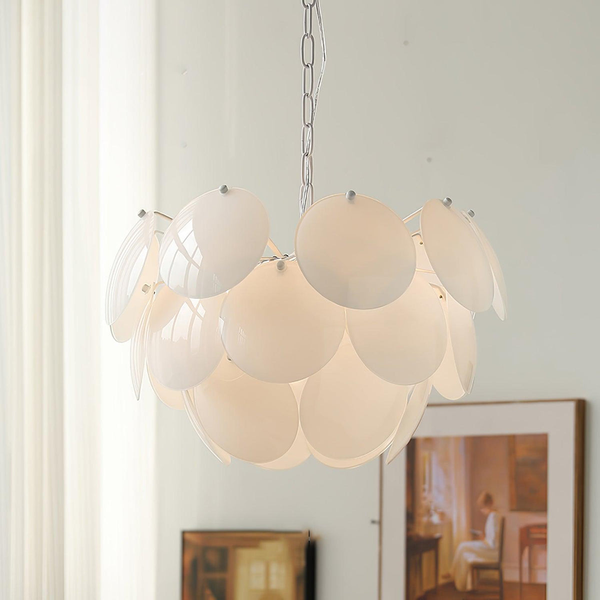 Sophia Minimaliste Verre Lustre - Neutralighting