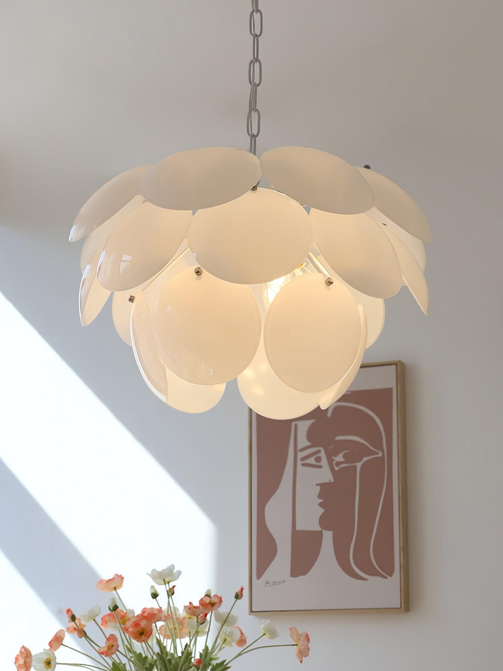 Sophia Minimaliste Verre Lustre - Neutralighting