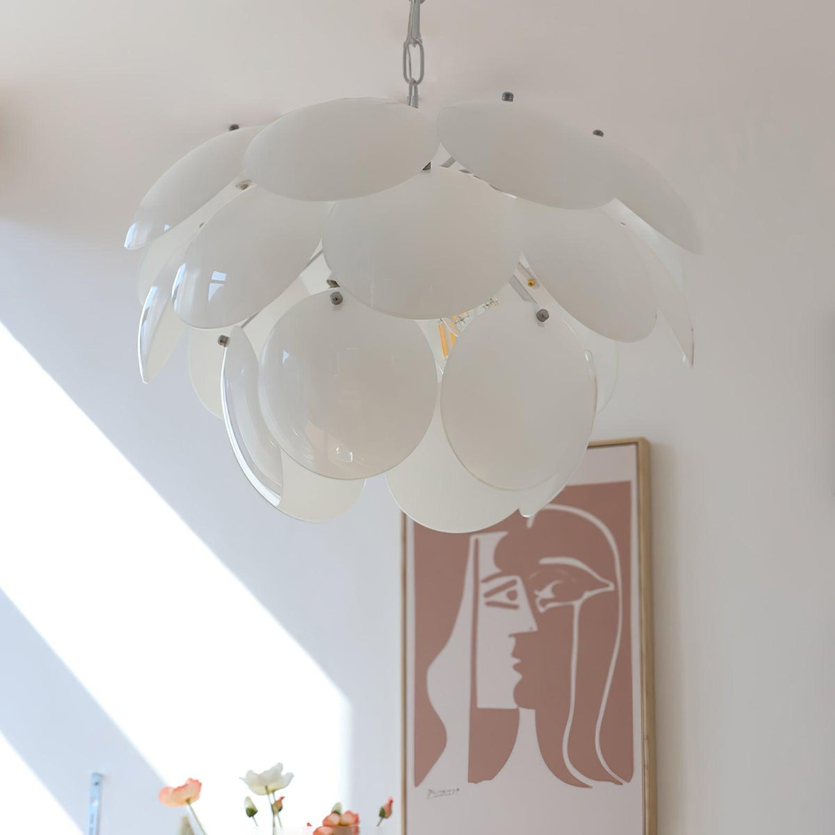 Sophia Minimaliste Verre Lustre - Neutralighting