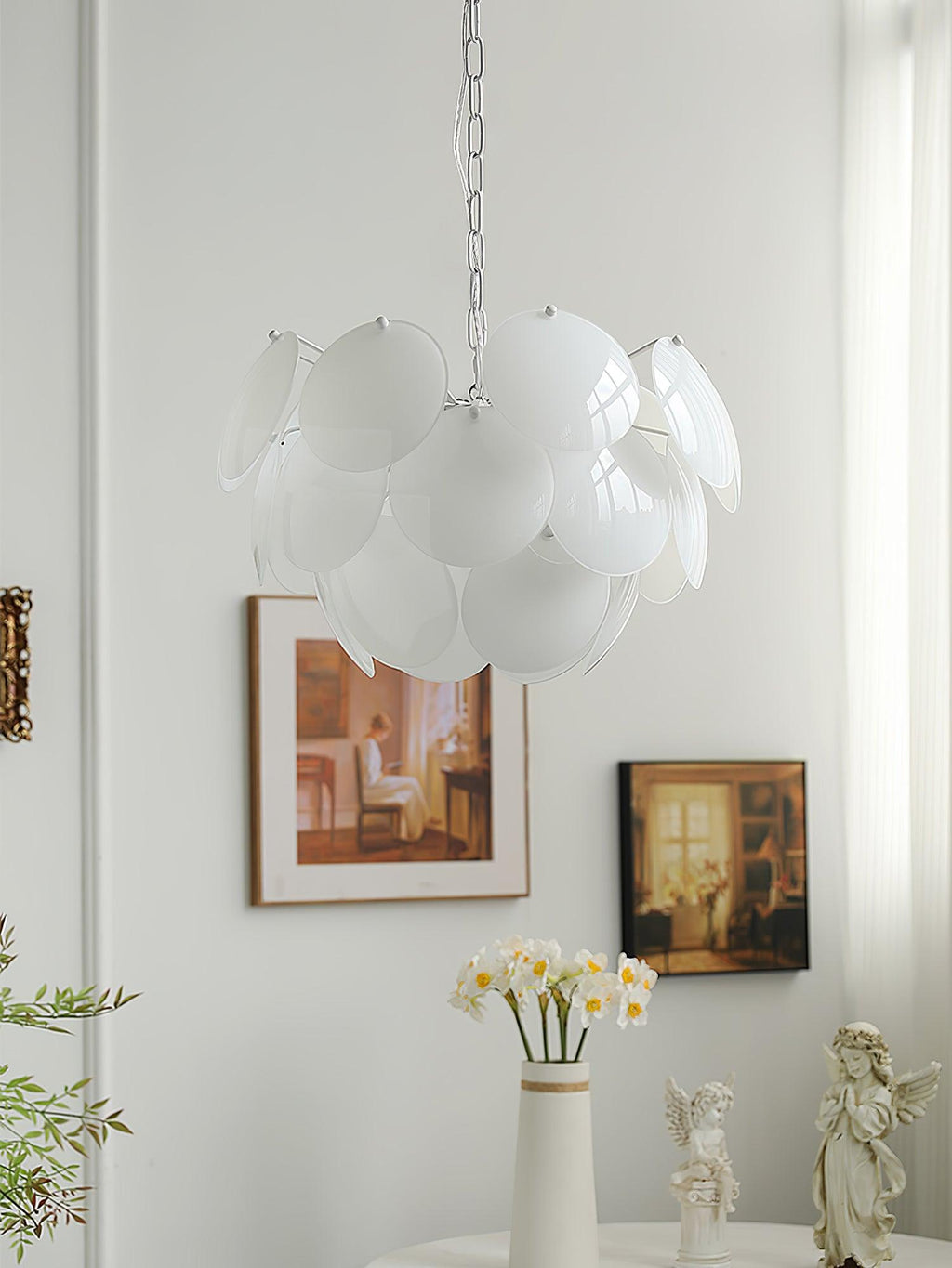 Sophia Minimaliste Verre Lustre - Neutralighting