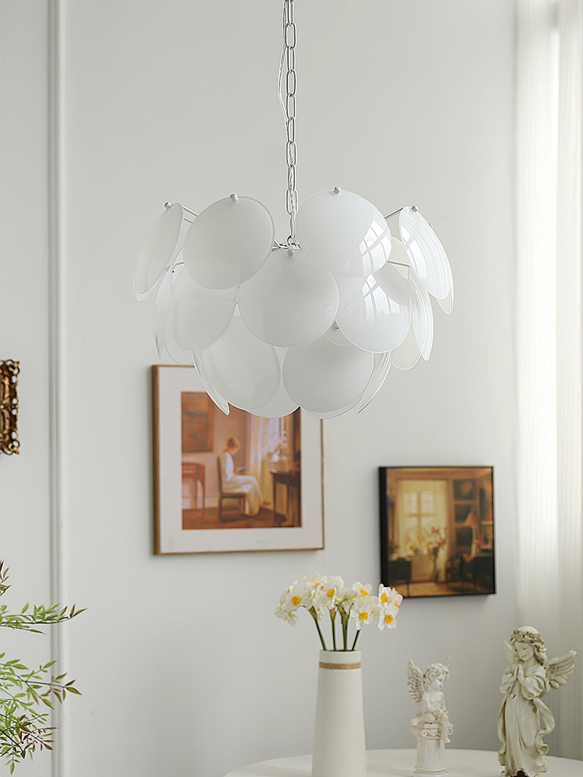 Sophia Minimaliste Verre Lustre - Neutralighting