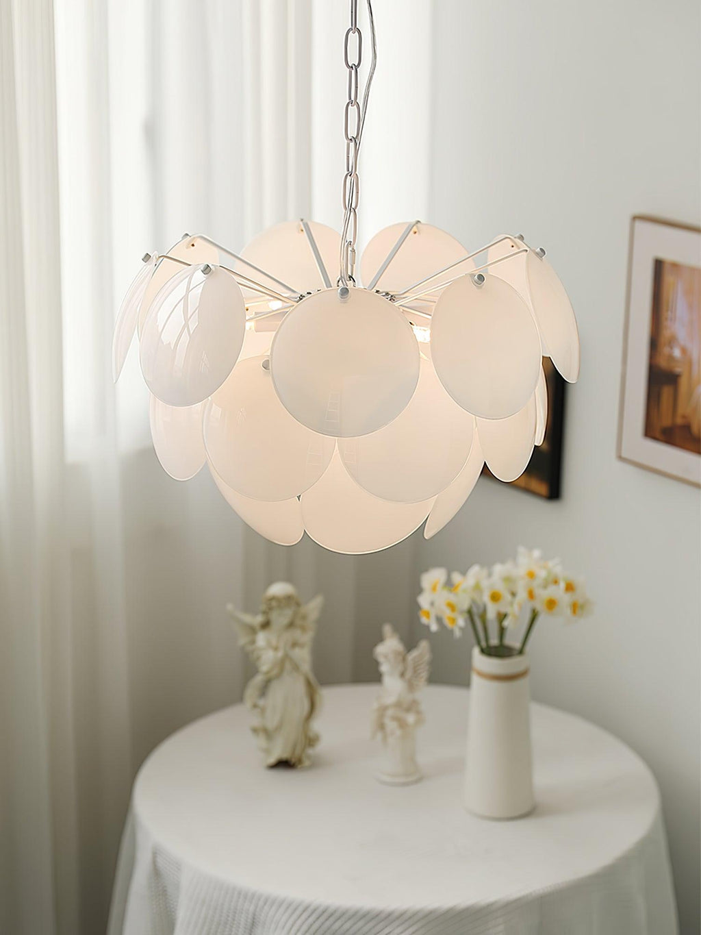 Sophia Minimaliste Verre Lustre - Neutralighting