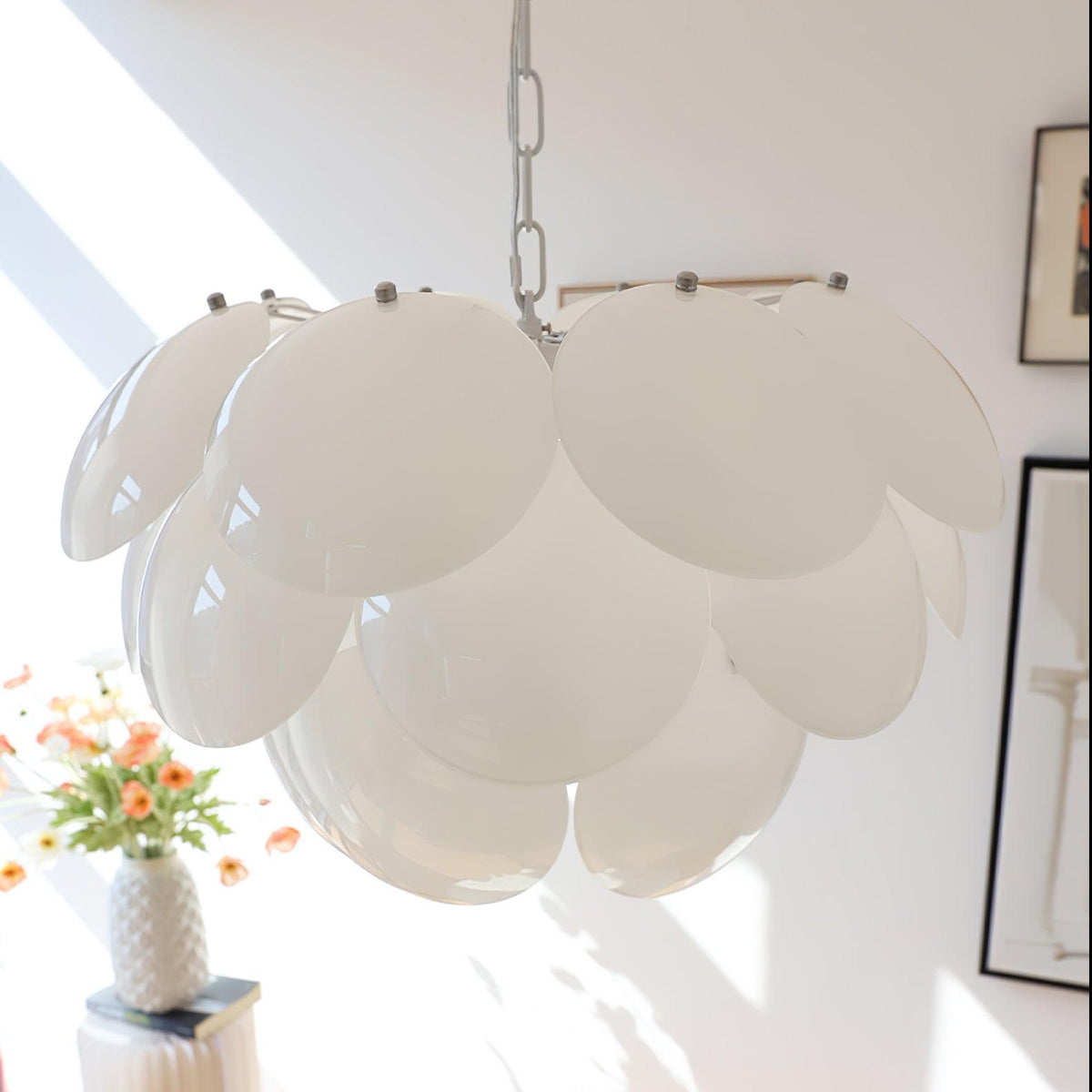 Sophia Minimaliste Verre Lustre - Neutralighting