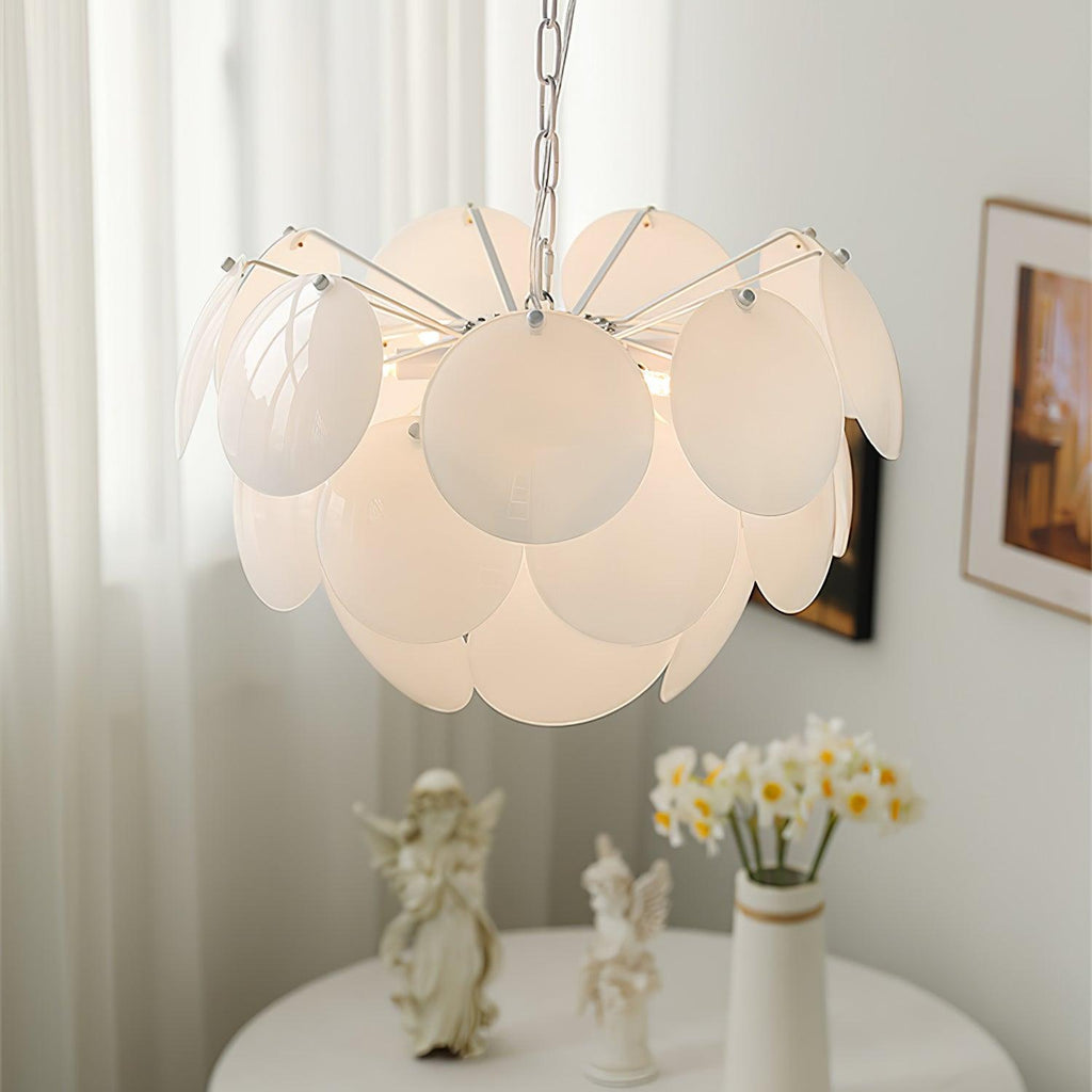 Sophia Minimaliste Verre Lustre - Neutralighting