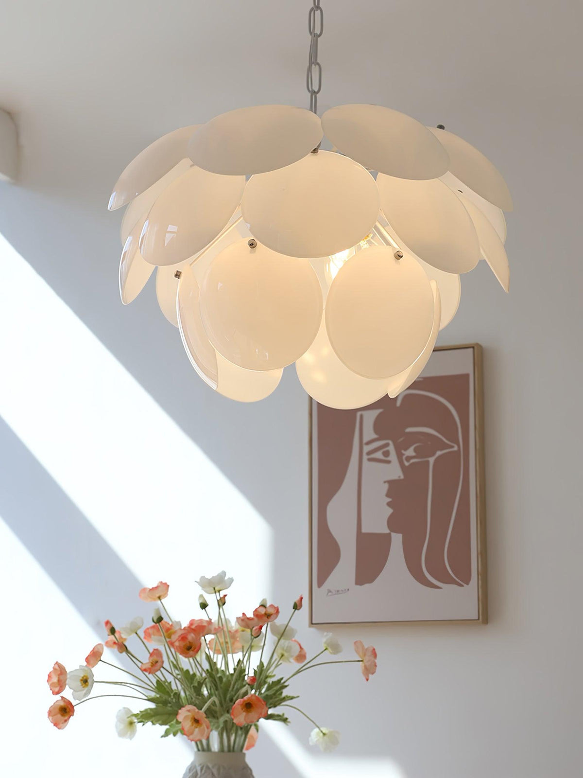 Sophia Minimaliste Verre Lustre - Neutralighting