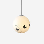 Luna Suspension Globe Flutter - Neutralighting