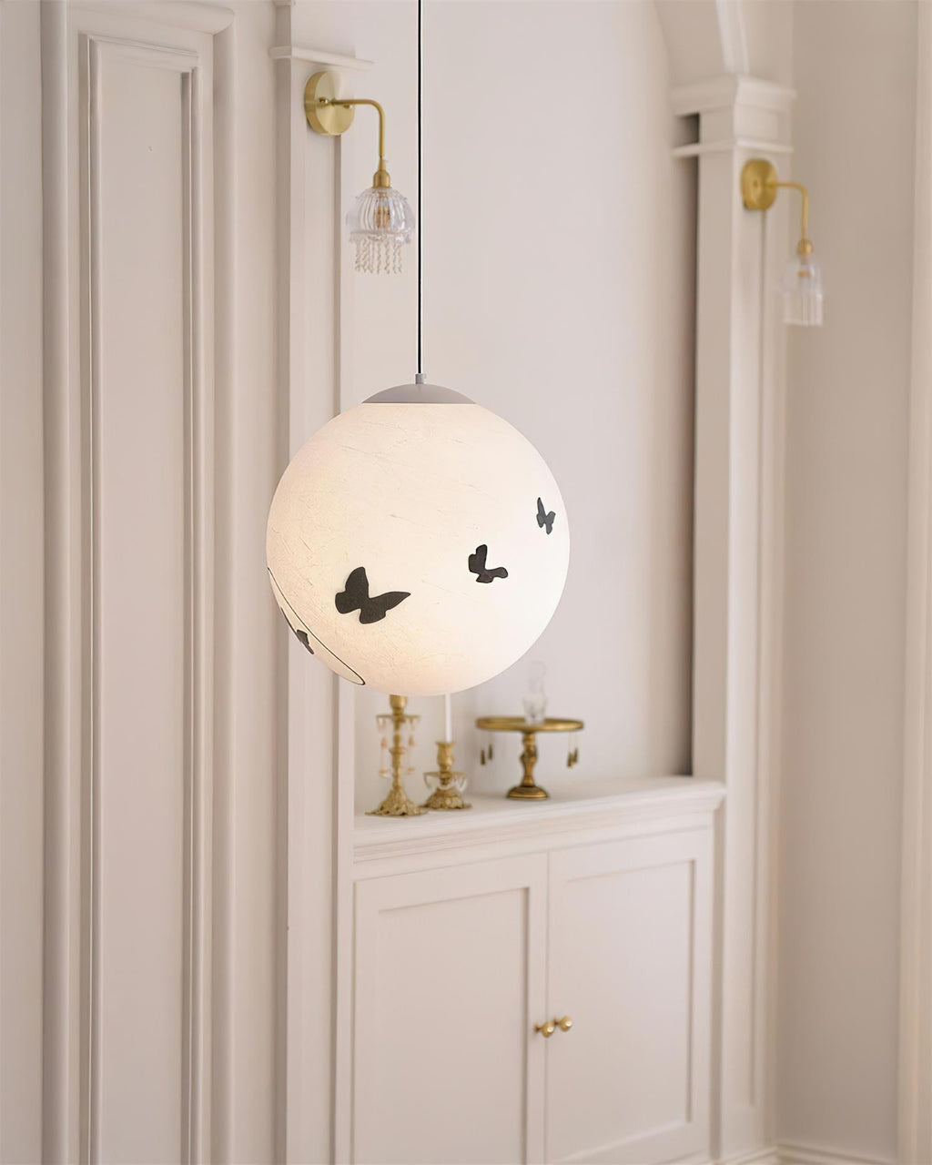Luna Suspension Globe Flutter - Neutralighting