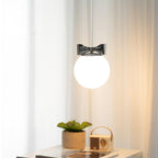 Luna Lampe Suspendue Globe en Verre Accent Chromé Minimaliste - Neutralighting