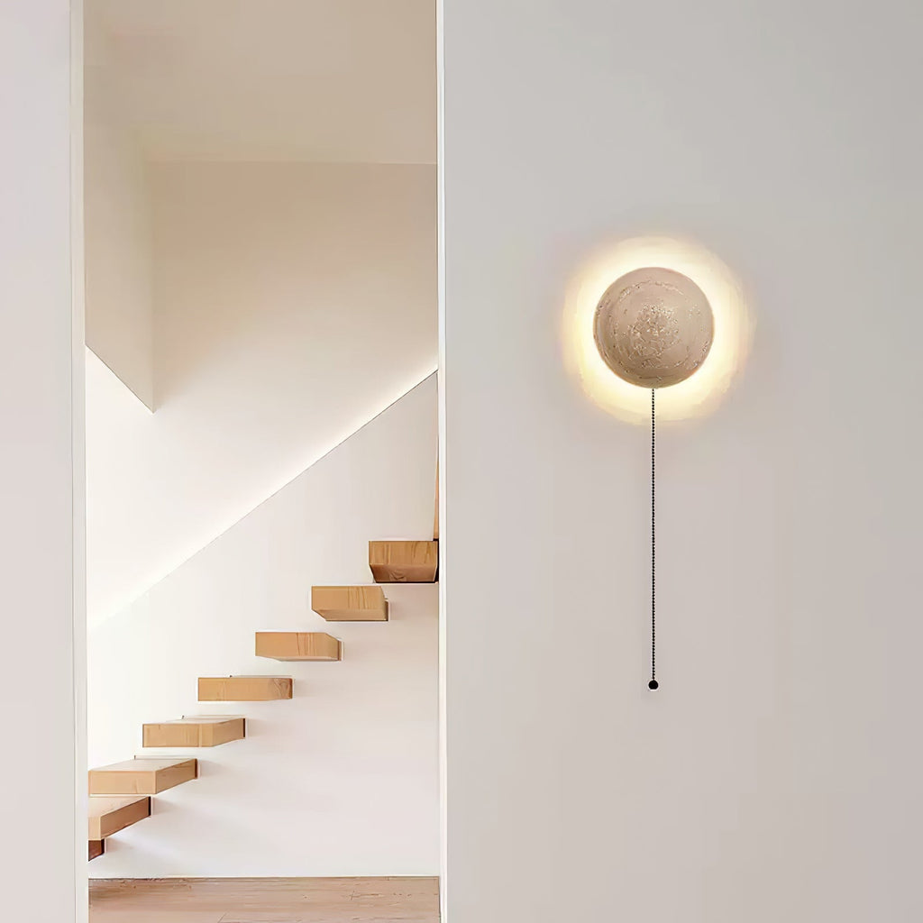 Nyvarion Applique Murale Minimaliste en Travertin - Neutralighting