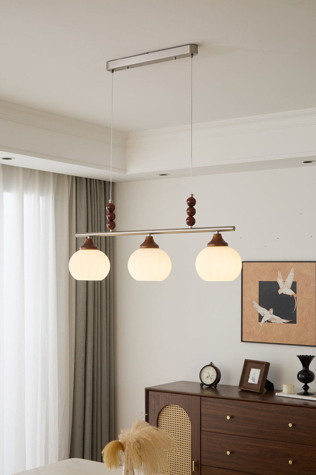 Vento Suspension en Verre Rétro - Neutralighting