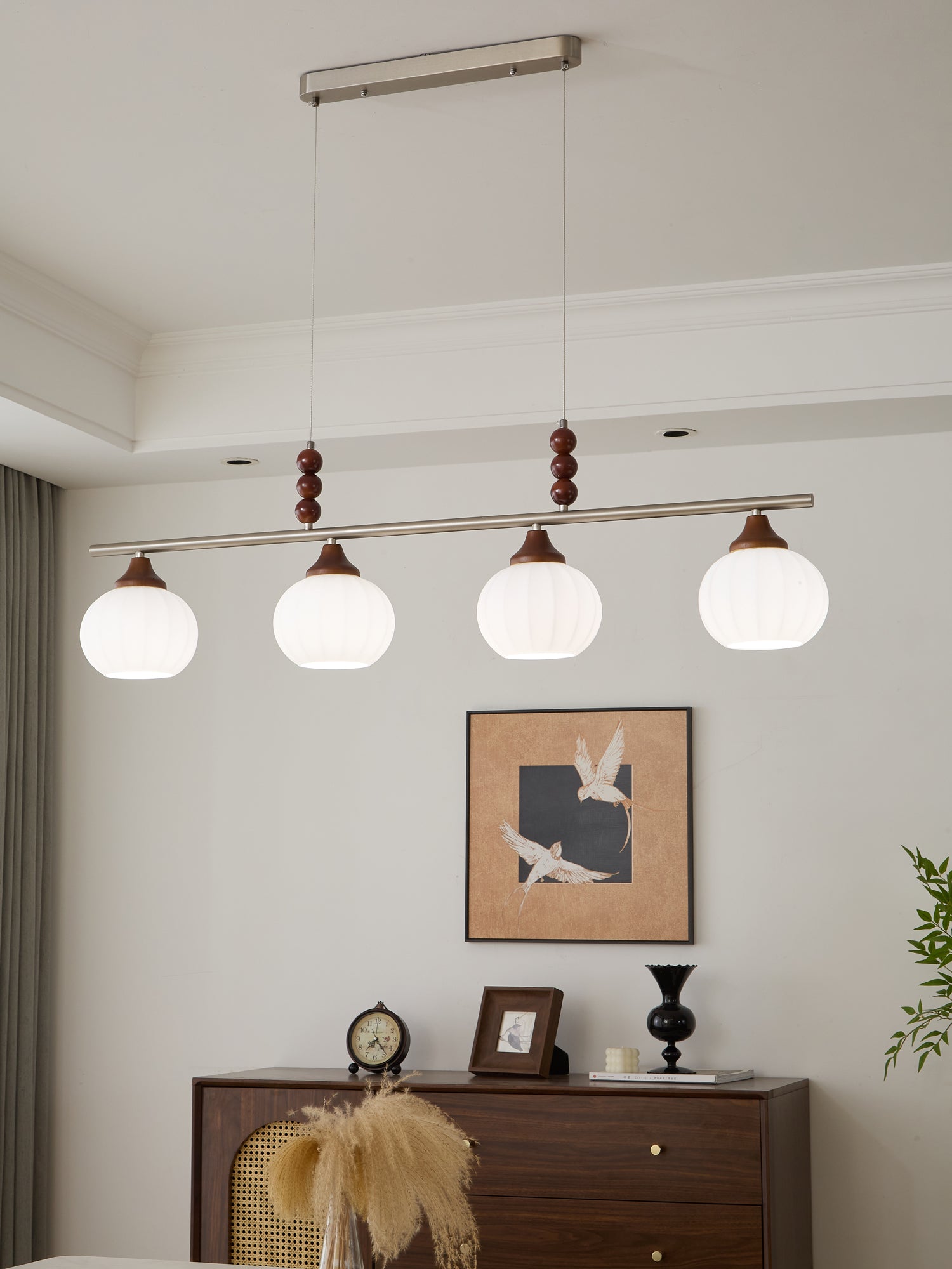 Vento Suspension en Verre Rétro - Neutralighting