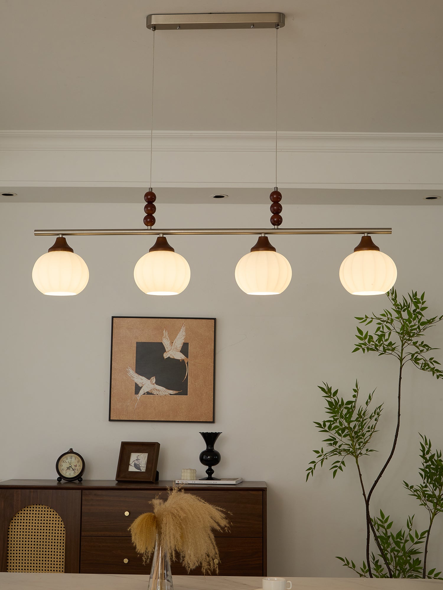 Vento Suspension en Verre Rétro - Neutralighting