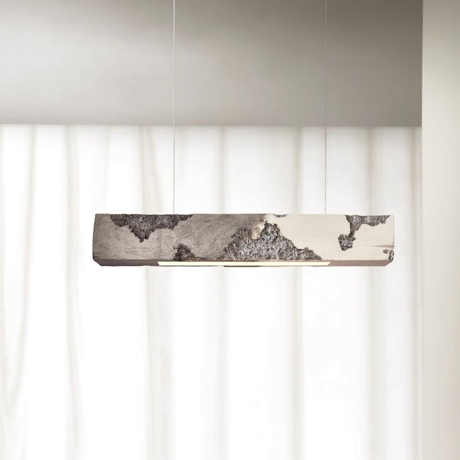 Lunar Gleam Lampe Pendante Texturée Minimaliste Céleste - Neutralighting