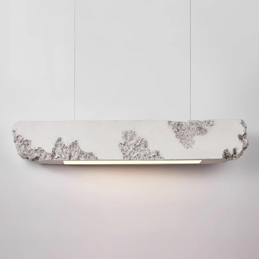 Lunar Gleam Lampe Pendante Texturée Minimaliste Céleste - Neutralighting