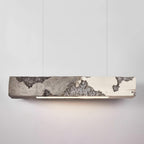 Lunar Gleam Lampe Pendante Texturée Minimaliste Céleste - Neutralighting