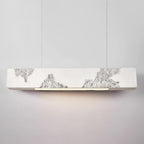 Lunar Gleam Lampe Pendante Texturée Minimaliste Céleste - Neutralighting