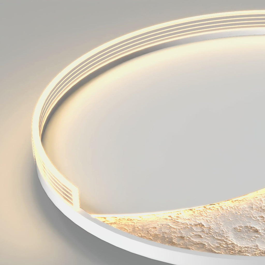 Syvine Plafonnier LED lunaire Nordic Art - Neutralighting