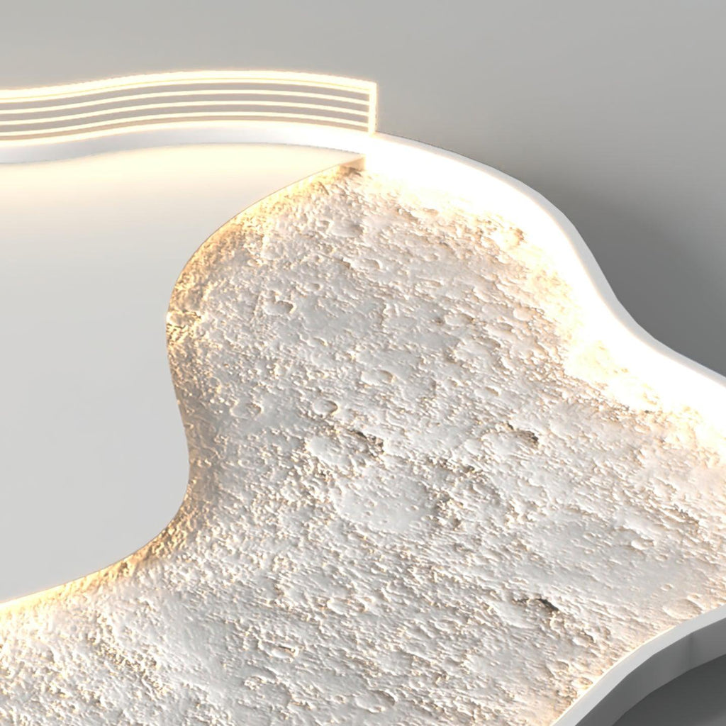 Syvine Plafonnier LED lunaire Nordic Art - Neutralighting