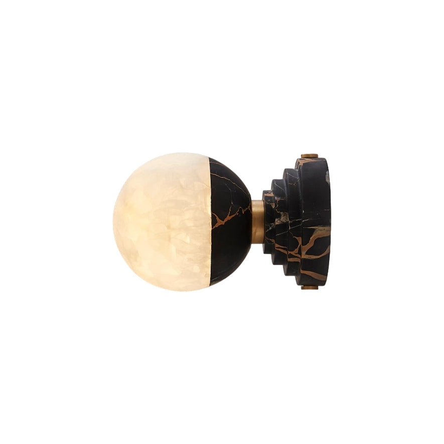 Nythee Applique Murale Laiton Marbre Minimaliste Moderne - Neutralighting