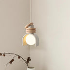 Elysin Une suspension avec globe en verre réchauffe les salles à manger Artistiques - Neutralighting