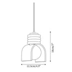 Elysin Une suspension avec globe en verre réchauffe les salles à manger Artistiques - Neutralighting