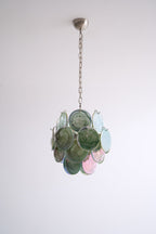 Aurora Lustre Multicolore Murano Disque Superposé Artistique - Neutralighting