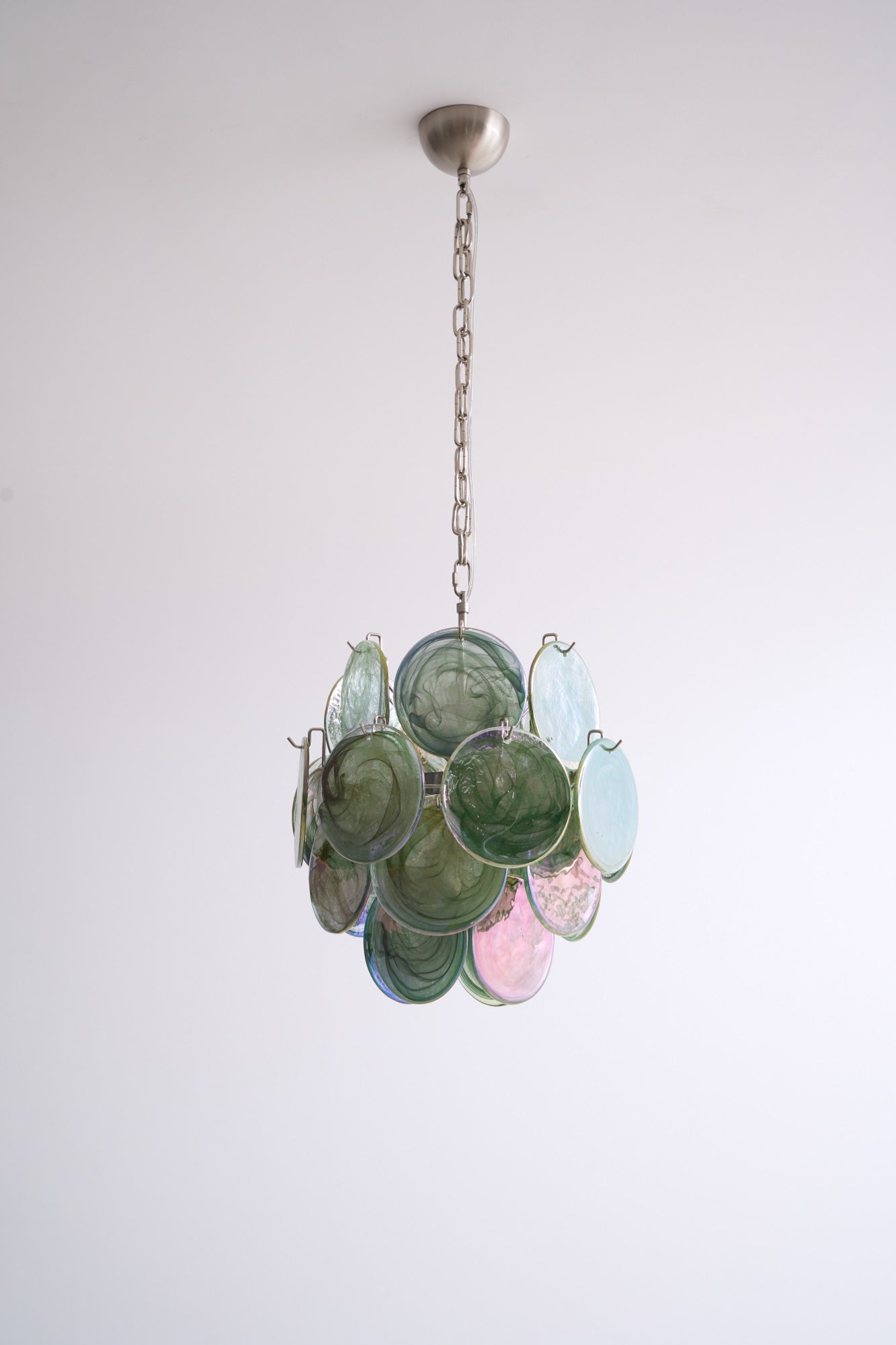 Aurora Lustre Multicolore Murano Disque Superposé Artistique - Neutralighting