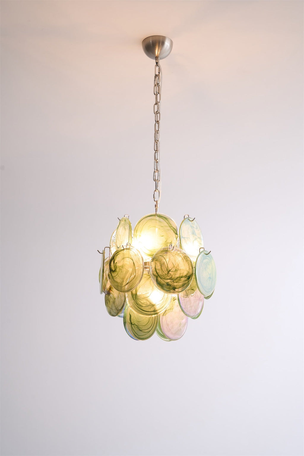 Aurora Lustre Multicolore Murano Disque Superposé Artistique - Neutralighting