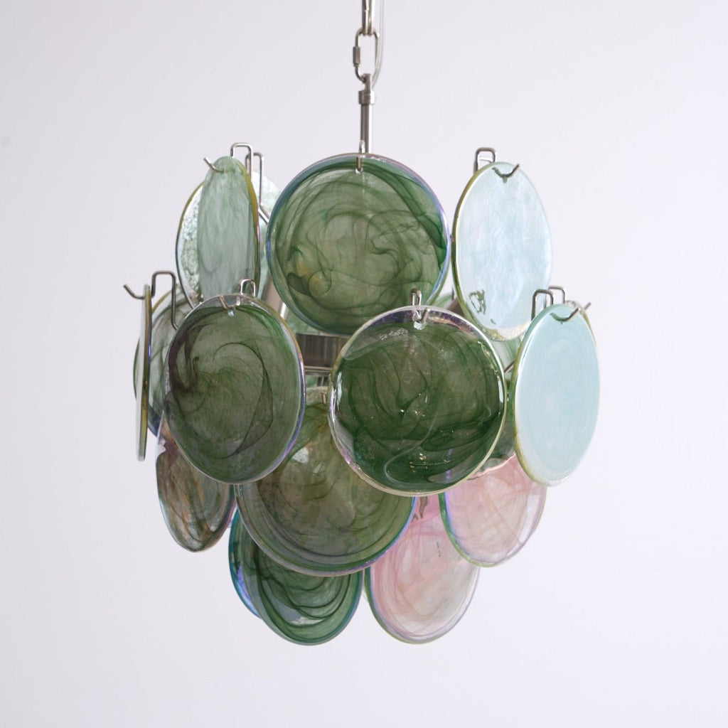 Aurora Lustre Multicolore Murano Disque Superposé Artistique - Neutralighting