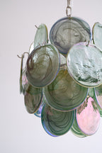 Aurora Lustre Multicolore Murano Disque Superposé Artistique - Neutralighting