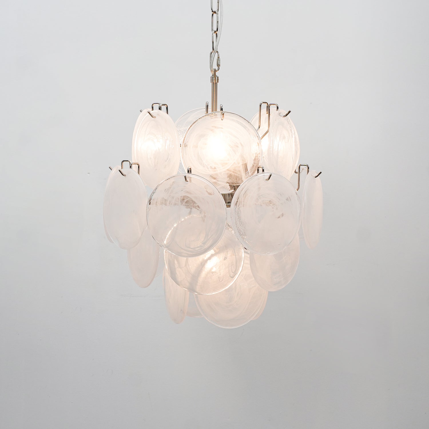 Aurora Lustre Multicolore Murano Disque Superposé Artistique - Neutralighting
